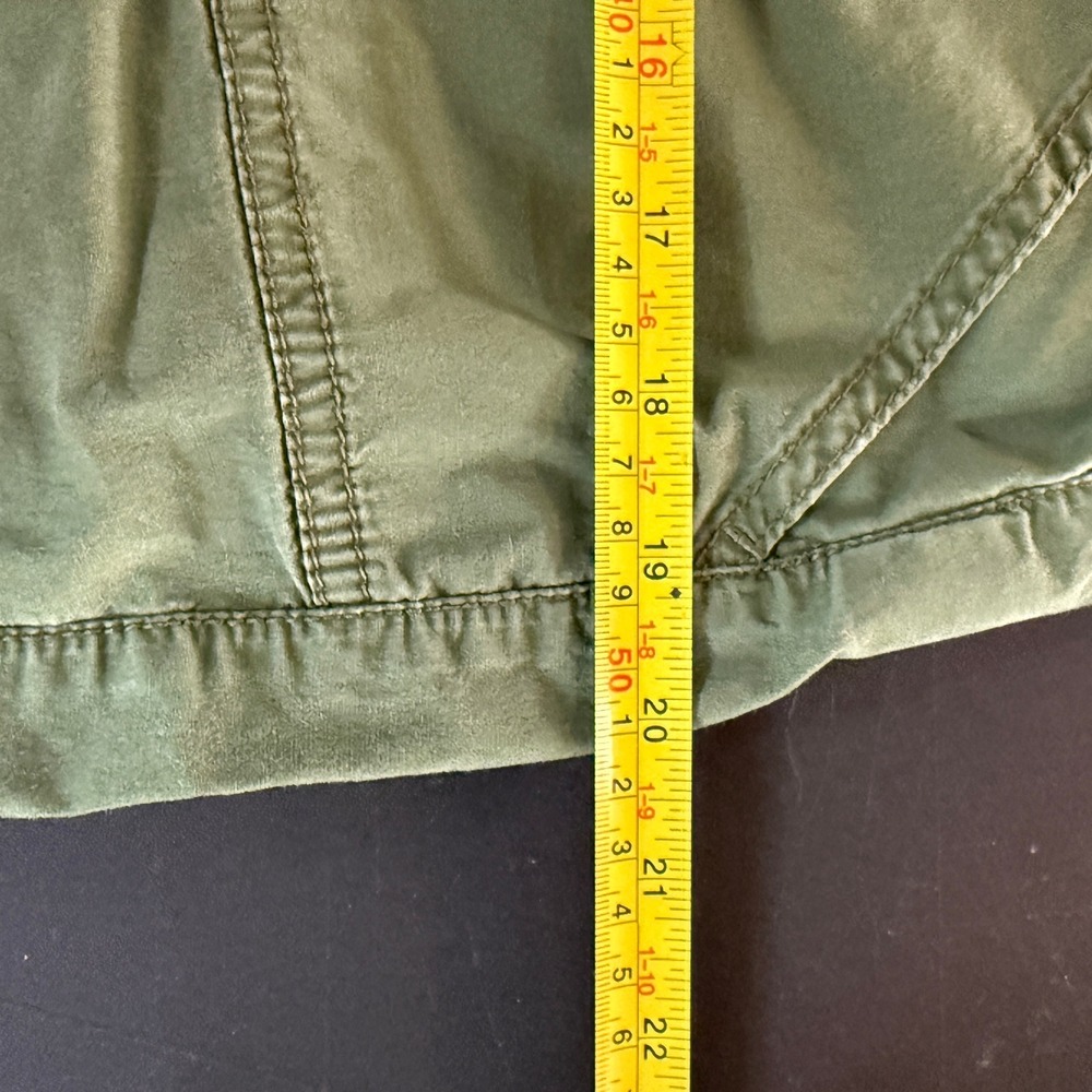 Old Navy Coast to Coast Mens Green Cargo Shorts Stretch Knit Waist‎ Size M - Picture 7 of 8